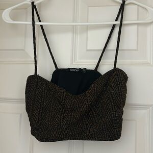 Cute Black Women's Bathing suit Top